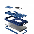 Case for Samsung Galaxy S23, CamShield Slide, blue