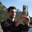 Armored case for Samsung Galaxy S23 FE, Dexnor Full Body (Two Frames), green