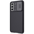 Case for Samsung Galaxy S21 FE, Armored Nillkin, CamShield Pro, black