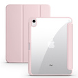 Case for iPad 10.9 2022 10 Gen, Smartcase Hybrid, with stylus space, pink
