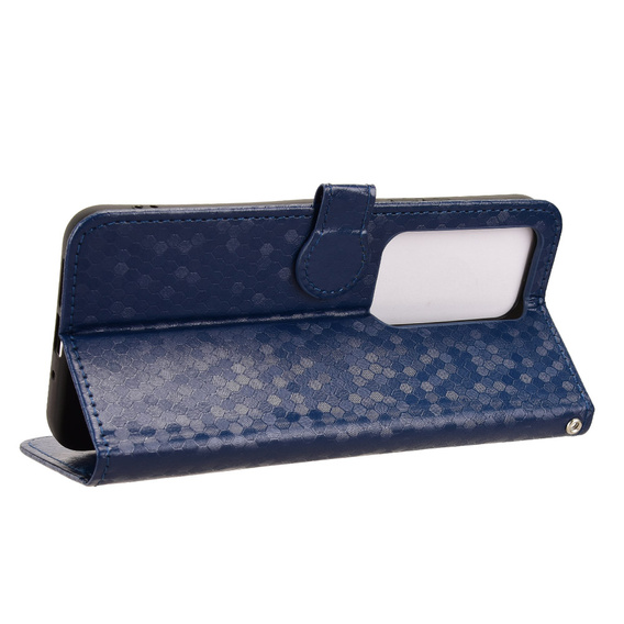 Flap case for Xiaomi Redmi 15 5G / 4G, Wallet Rhombus, blue