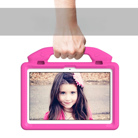 Children's Case for Lenovo Tab M10 10.1 Gen 3 TB-328FU/TB-328XU, Children's Case with Holder, pink