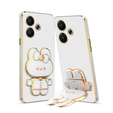 Case for Xiaomi Redmi 13, Bunny, white