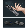 Case for iPhone 16, Military Magnet, for MagSafe, black