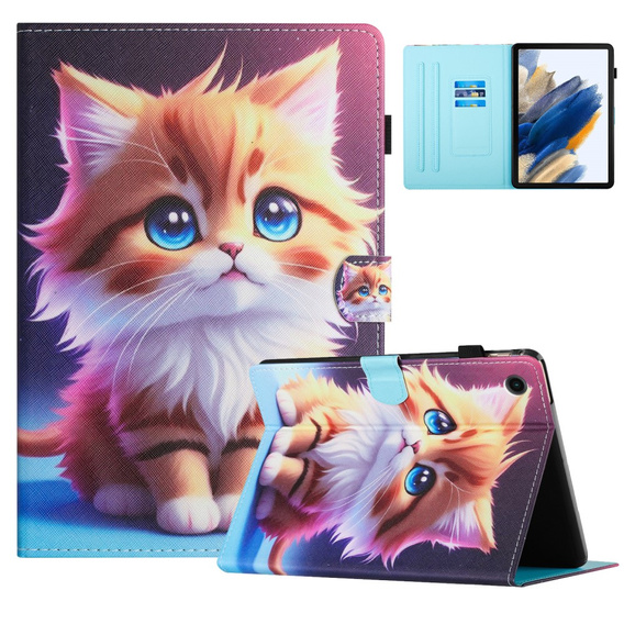 Case for Samsung Galaxy Tab A9+ X210 / X215 / X216B, cat