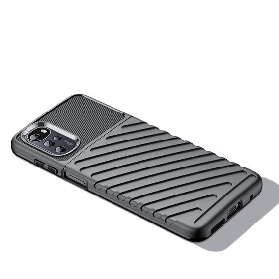 Case for Motorola Moto G22, Thunder, black