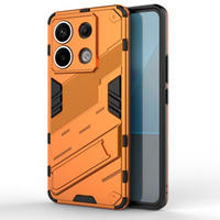 Case for Xiaomi Redmi Note 13 Pro 5G, Military kickstand, orange