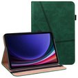 Case for Samsung Galaxy Tab S10 Lite / S10 FE / S9 FE / S9, Classic, with space for stylus, green