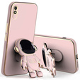 Case for Xiaomi Redmi 9A, Astronaut, pink rose gold