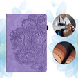 Flap case for Xiaomi Redmi Pad SE 11", flower, purple