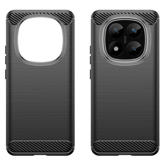 Case for Xiaomi Redmi Note 14 Pro+, Carbon, black