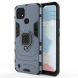 Case for Realme C21, Kickstand Ring, blue
