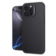 Nillkin Armored Case for iPhone 16 Pro Max, Carbon Fiber, for Magsafe, black