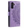 Flip case for Samsung Galaxy A34 5G, Mandala, purple