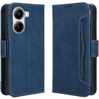 Flip case for Xiaomi Poco X7 Pro 5G, Card Slot, dark blue