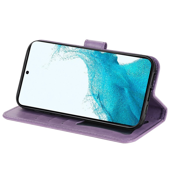 Flip case for Samsung Galaxy A54 5G, Mandala Flower, purple