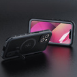 Waterproof case for iPhone 13, Redpepper, for MagSafe, black