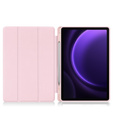 Case for Samsung Galaxy Tab S10 Lite / S10 FE / S9 FE, Smartcase with stylus space, pink