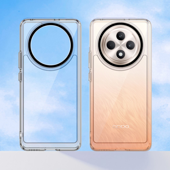Case for Oppo Reno 12FS / 12F, Fusion Hybrid, transparent