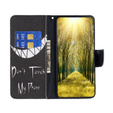 Flip case for Motorola Edge 40 Neo, Wallet, Don't Touch My Phone, black