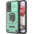 Case for Samsung Galaxy M34, KickStand Camera Lens, green