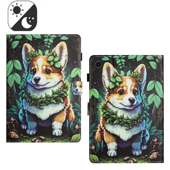 Case for Samsung Galaxy Tab A9 X110 / X115, corgi dog