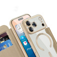 Wallet MagSafe RFID flip case with camera protection for iPhone 17 Pro Max