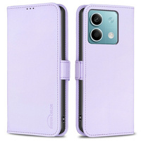 Flip case for Xiaomi Redmi Note 13 5G, BINFEN Wallet, purple