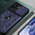 Case fordo Motorola Edge 30 Ultra 5G, CamShield Slide, dark blue