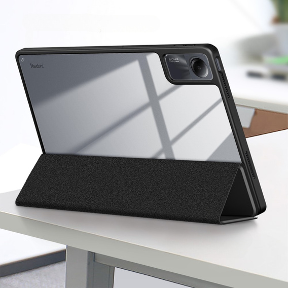 Case for Xiaomi Redmi Pad SE 11", Smartcase Hybrid, with stylus space, black