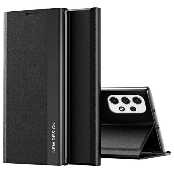 Flip case for Samsung Galaxy A33 5G, Side Magnetic, black