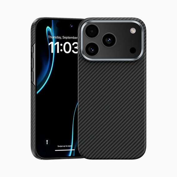 BENKS Kevlar Armor Air Carbon Fiber 600D A070 to MagSafe case for iPhone 17 Pro Max