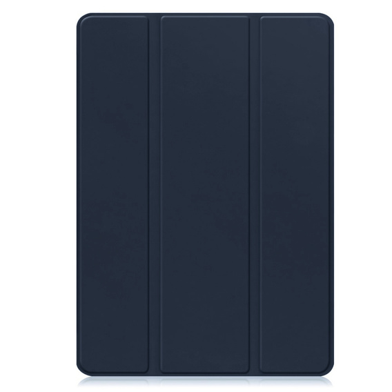 Case for Samsung Galaxy Tab S10 FE+ Plus, Smartcase with stylus space, dark blue