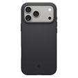 Spigen Case for iPhone 17 Pro, Silicone Fit MagSafe, Black