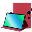 Case for iPad 10.2" 2021/2020/2019 (9/8/7 gen.), with flap, animal, red