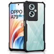 Case for Oppo A79 5G, AntiDrop Hybrid, black