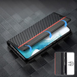 Flap case for Samsung Galaxy A26, Carbon LC.IMEEKE, black
