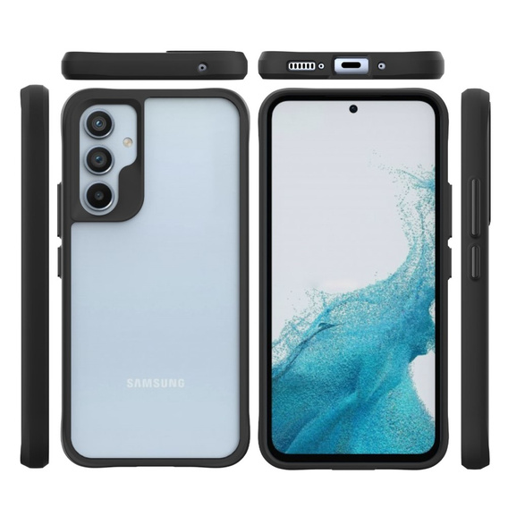 Case for Samsung Galaxy A54 5G, Fusion Hybrid, transparent / black