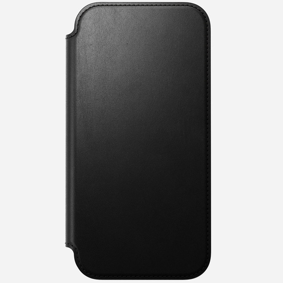 Nomad case for iPhone 17 Pro Max, Modern Leather Folio, black