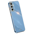 Case for Samsung Galaxy A55 5G, Glamour CamShield, blue
