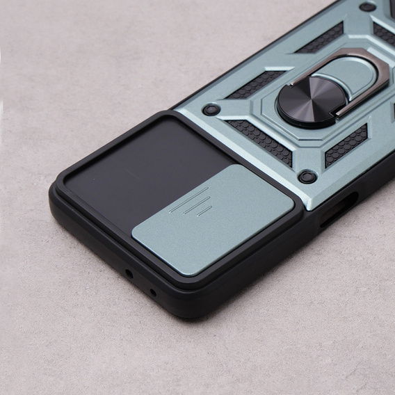 Case for Oppo A98 5G, CamShield Slide, green
