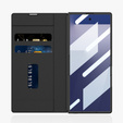 Wallet case with flap black for Samsung Galaxy Z Fold 7 5G