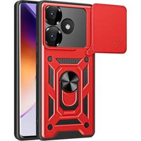 Case for Xiaomi Redmi 13, CamShield Slide, red