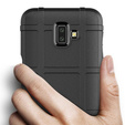 Case for Samsung Galaxy J6+ Plus, Rugged Shield, black