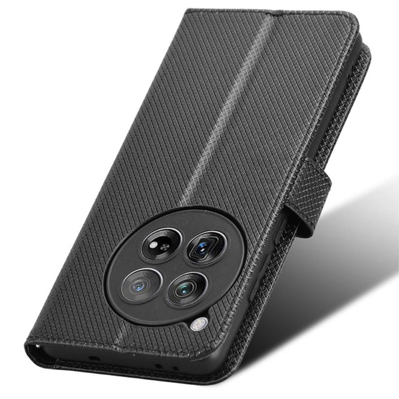 Flip case for OnePlus 12 5G, Wallet Smart Magnet, black