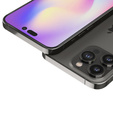 3D Tempered Glass for iPhone 15 Pro Max, black
