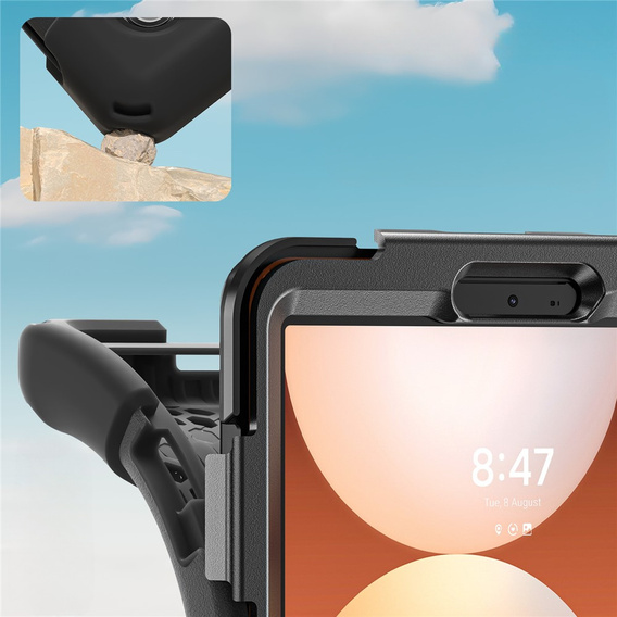 Armoured case with stand and shoulder strap for Samsung Galaxy Tab A11