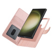 Flap case for Samsung Galaxy S23 Ultra, Wallet, for MagSafe, pink rose gold