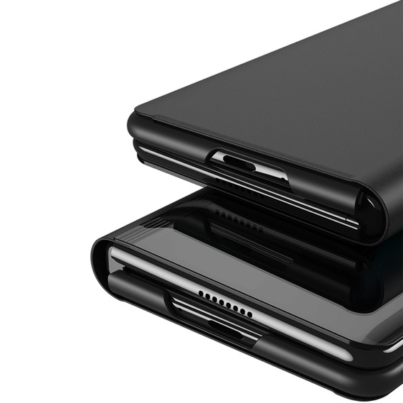 Case for Samsung Galaxy Z Fold 5 5G, Clear View, black