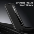 Smart View Window Leather Case for Samsung Galaxy S26 Ultra